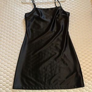 Altar’d State Medium Black Slip Dress